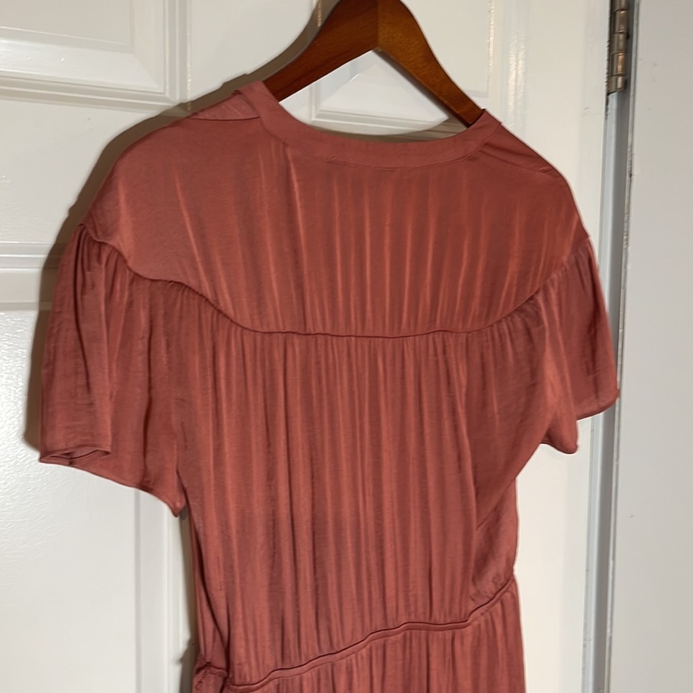 Simply Vera/ Vera Wang women’s copper colored dress size M - Picture 11 of 12